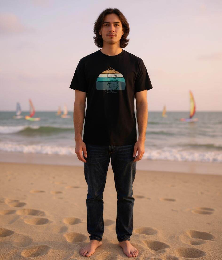 "Windsurf Oneliner" - Unisex Tee