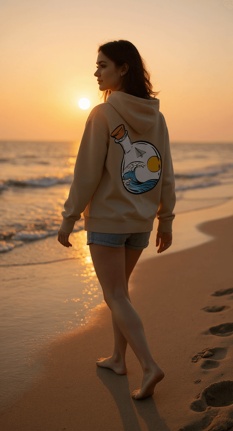 "Message in a Bottle" - Unisex Hoodie