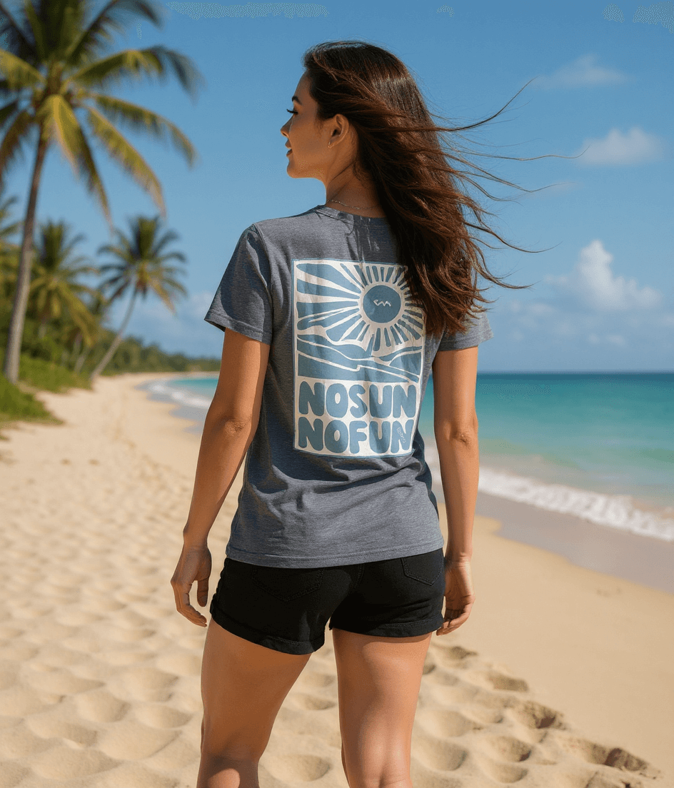 "No Sun. No Fun" - Unisex Tee
