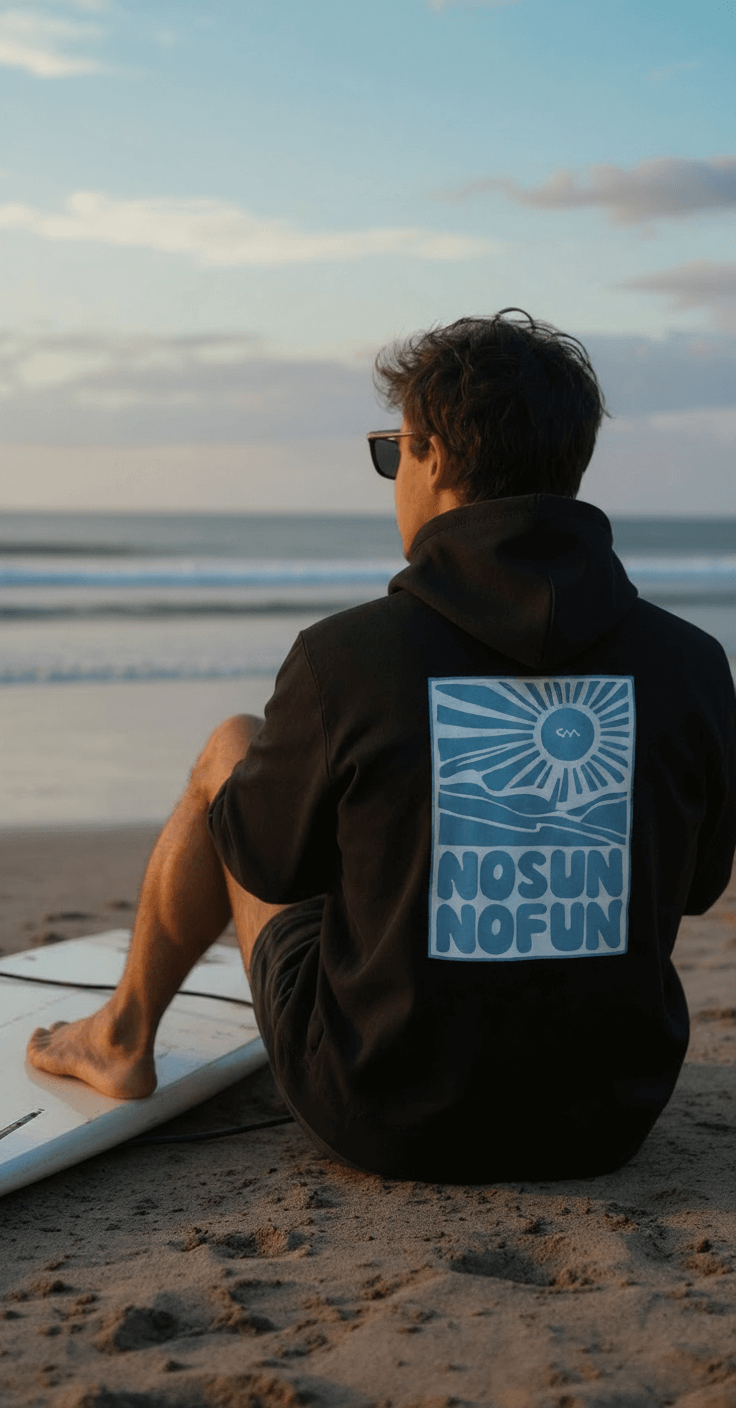"No Sun. No Fun." - Unisex Hoodie